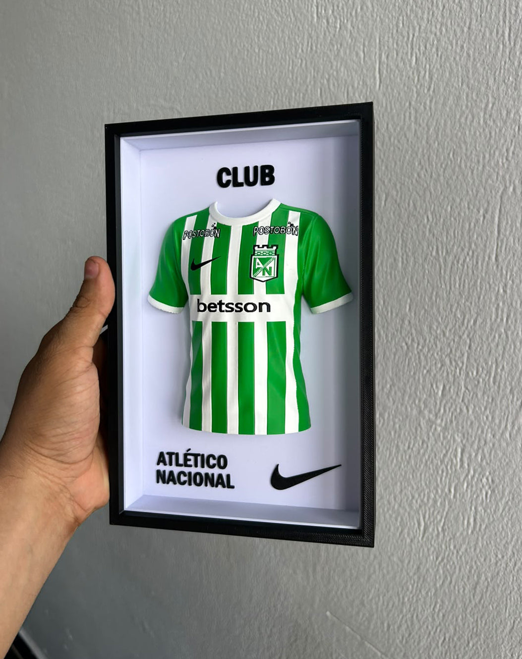 Cuadro Decorativo Jersey Equipos Nacionales
